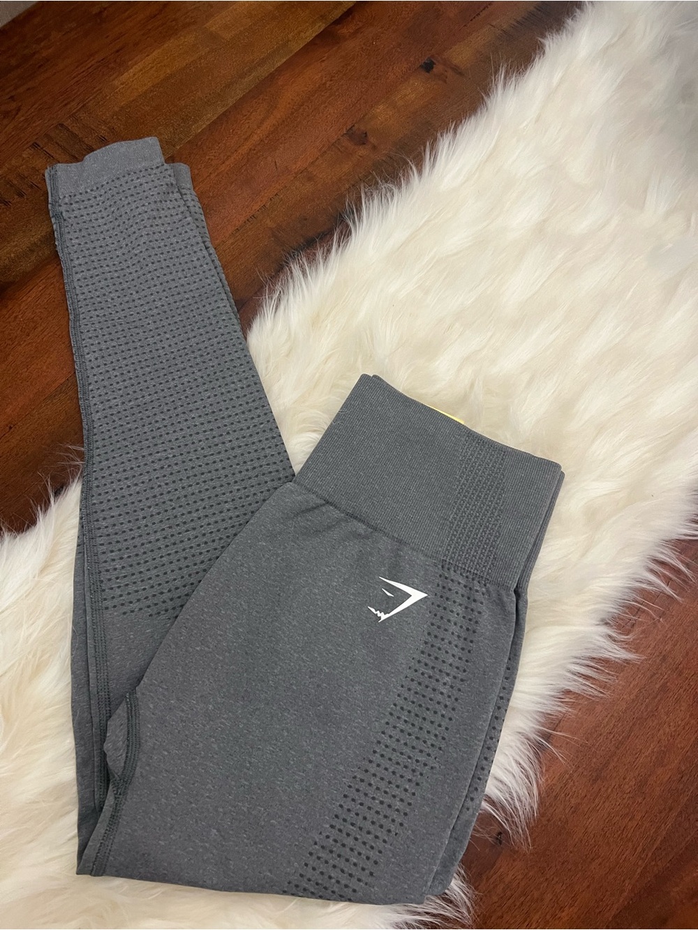 Gymshark Vital Seamless Gray Leggings Size Medium